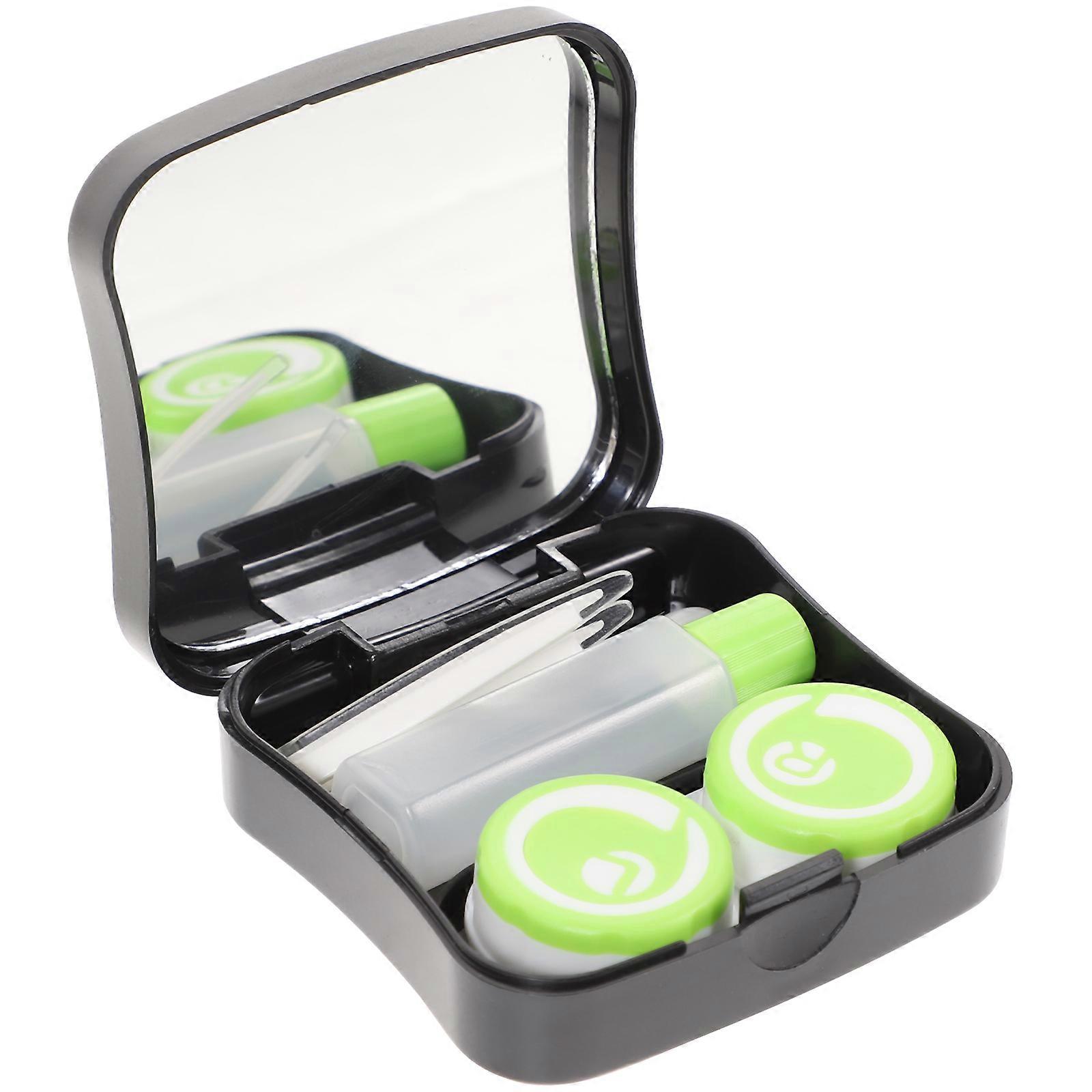 Lens Case Punctuation Mark Holder for Storage Assorted Color Box