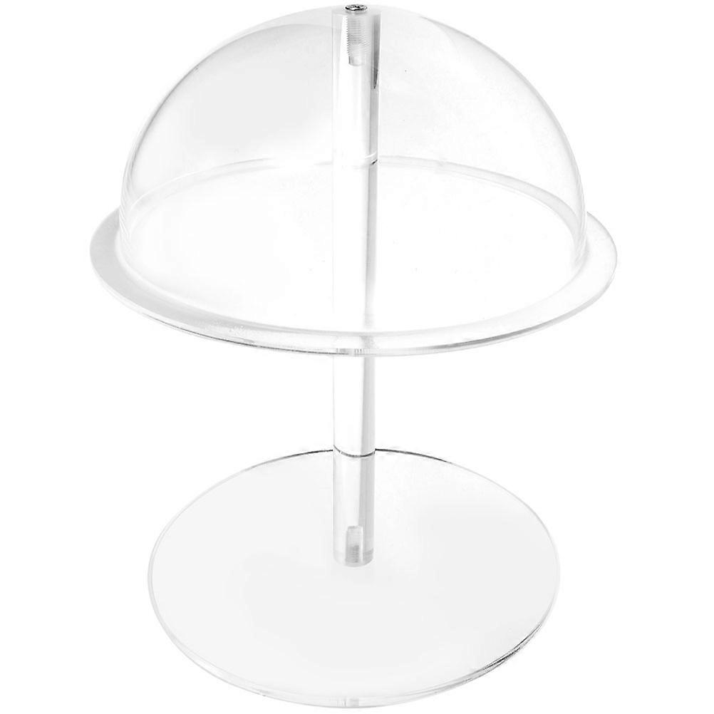 Transparent Acrylic Hat Rack for Display Chic Tabletop Stand