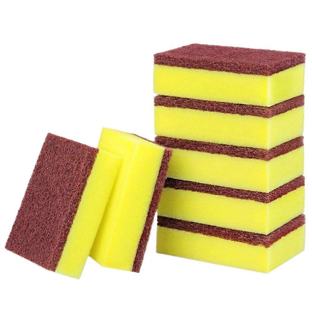 Cleaning Scouring Pad High-Density Sponge for Cleaning 10Pcs