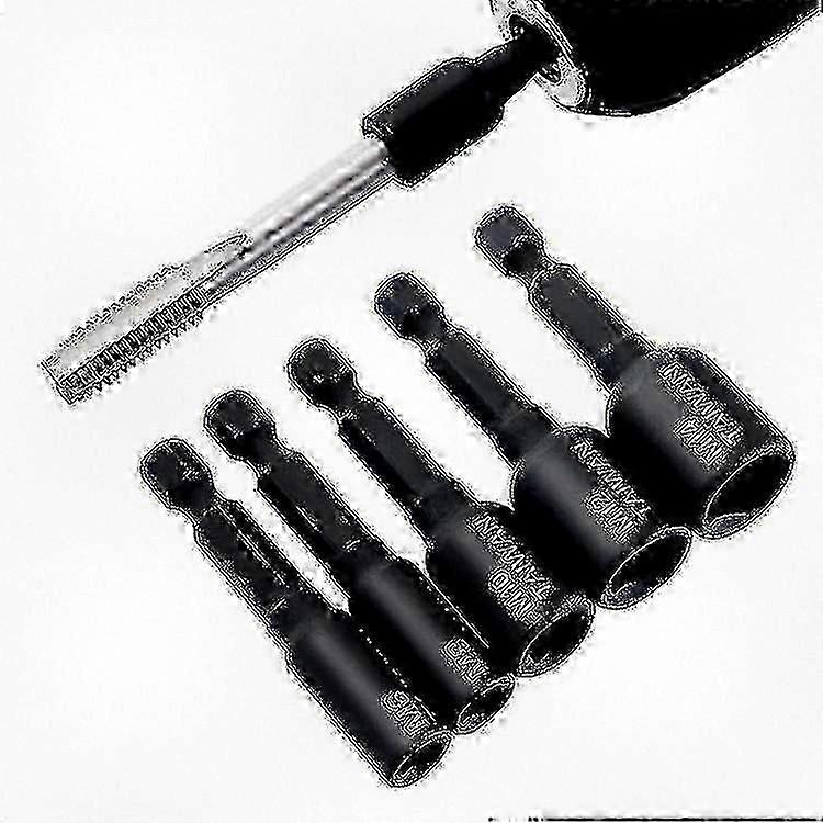 Metric Screw Tap Threading Tool with Hex Shank Socket Adapter for Universal Brands