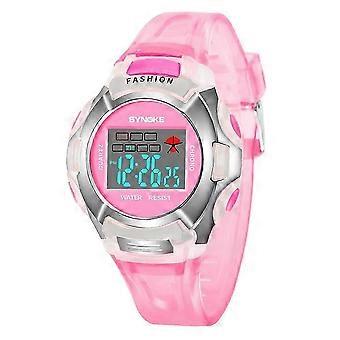 Bambini Luminoso Smart Watch Ragazzi Ragazze Bambini Display Digitale dell'Ora Elettronica Intelligente