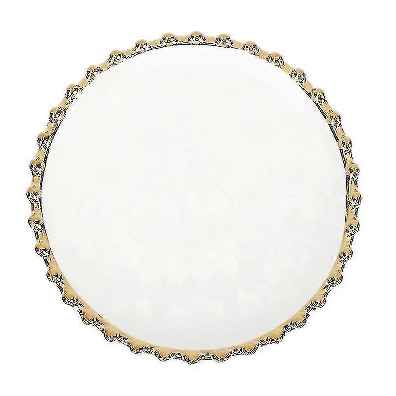 Round Breakfast Dish, Single Round Dish for Stylish Breakfast Presentation