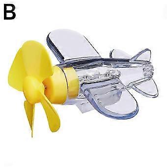 E-bike Bicycle Electric Plane Shape LED Lights Wind Energy Bicycle Decoration