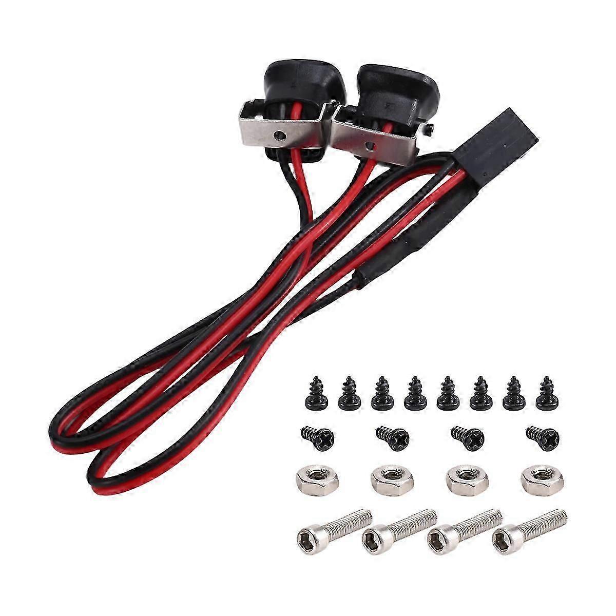 Front Front LED Lights Spotlight for 1/10 RC Crawler White Light