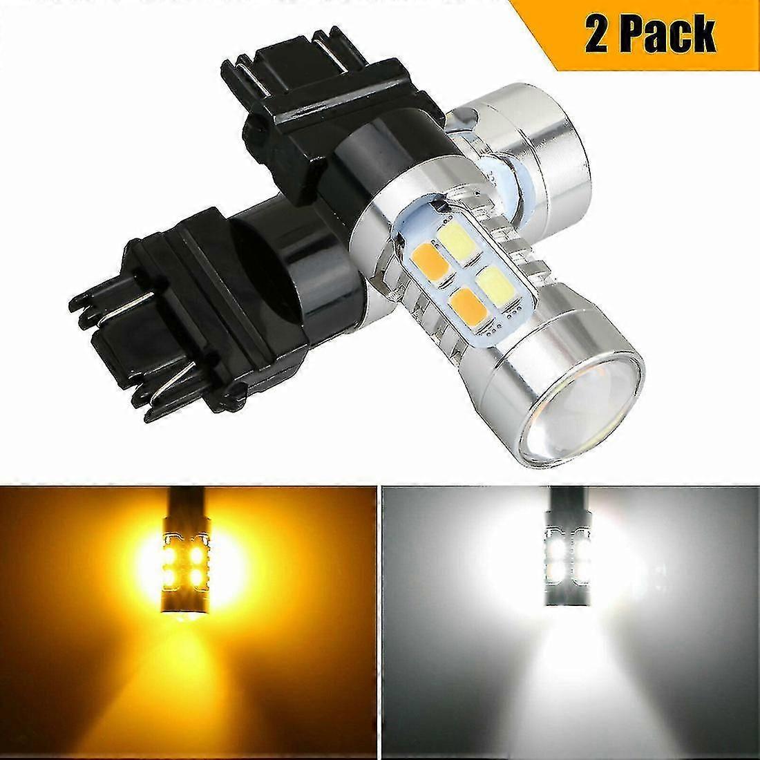 2er Pack 3157 Switchback Dual Color LED Blinker Bremslichter