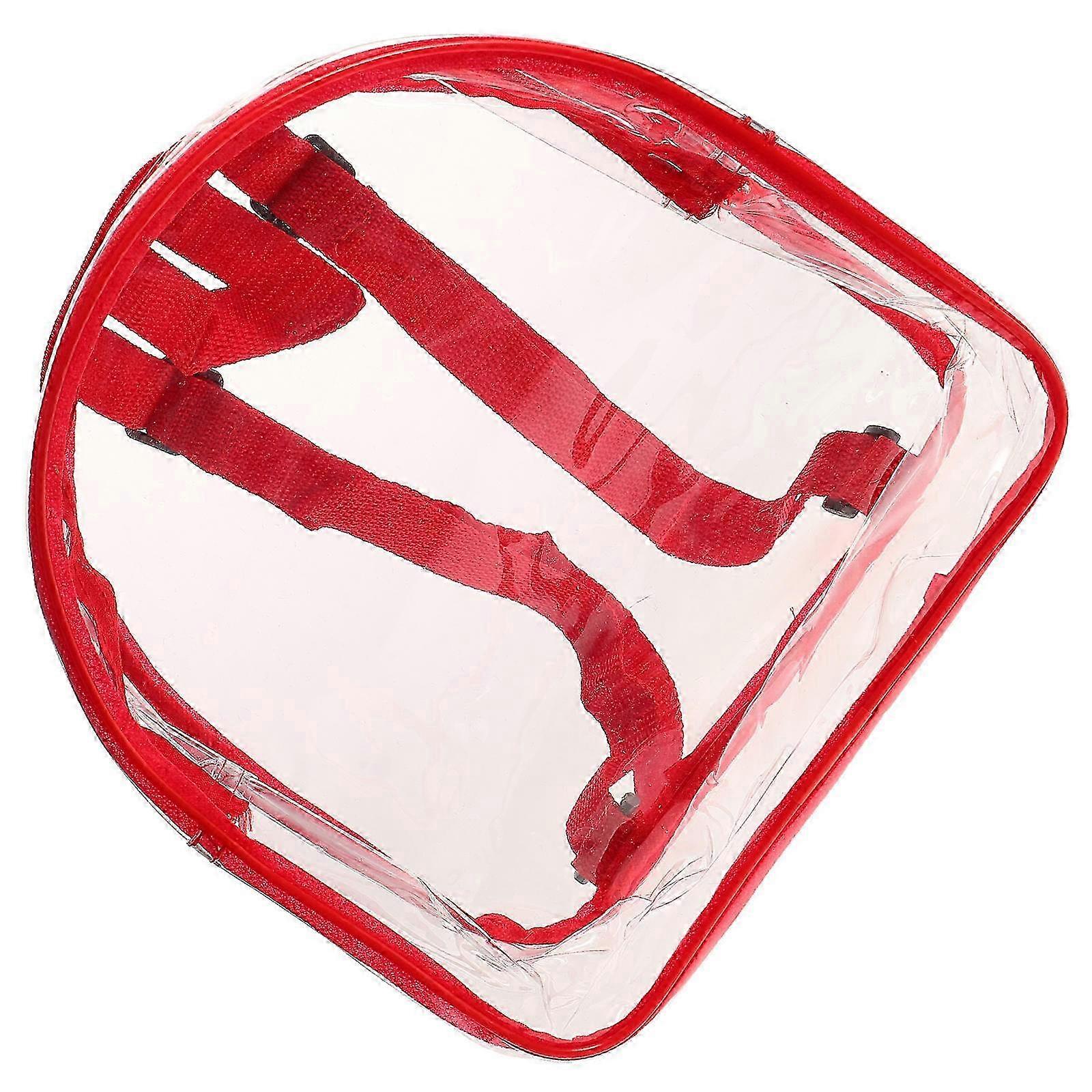 Clear Backpack Heavy Duty Transparent Backpack Lightweight Shoulder Bag Backpack