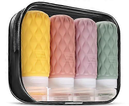 100ml Silicone Refillable Squeeze Travel Bottles