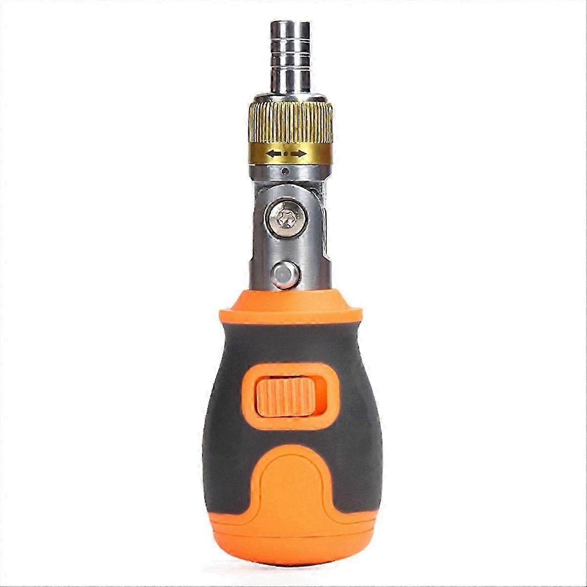 Eight in One Portable Multi-Function S2 Batch Head 2-Way Ratchet Adjustable Angle Screwdriver Mainte