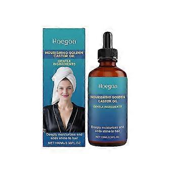 Moisturizing Hydrating Hair Essential Oil - Ginger Root, Castor Oil & Rosemary Leaf Oil for Scalp Care, Hair Growth, Nourishment & Shine - Daily Use H