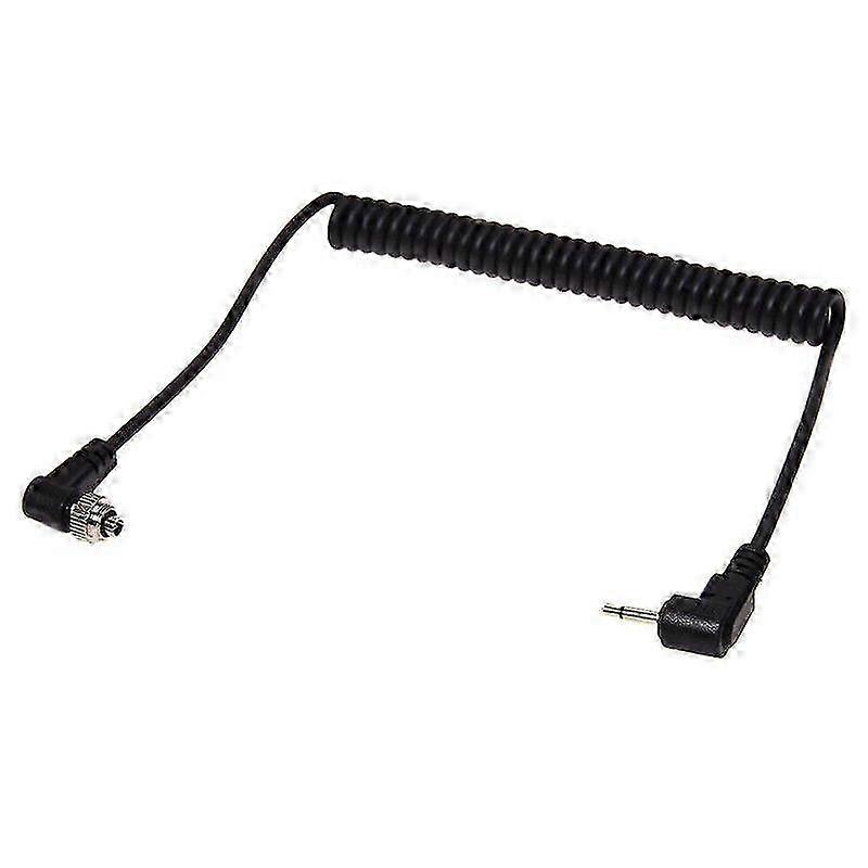 2.5mm to Male PC Flash Sync Cable Screw Lock compatible with Trigger