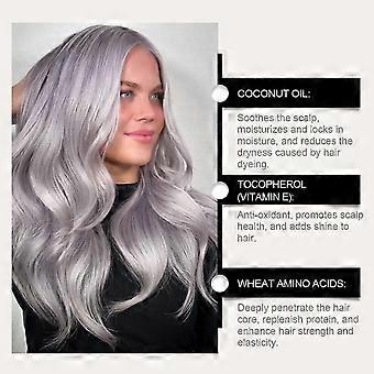 Silver Gray Hair Spray Moisturizing Nourishing Plant Extract Hair Care Fashion Hair Color Hairdressing Agent