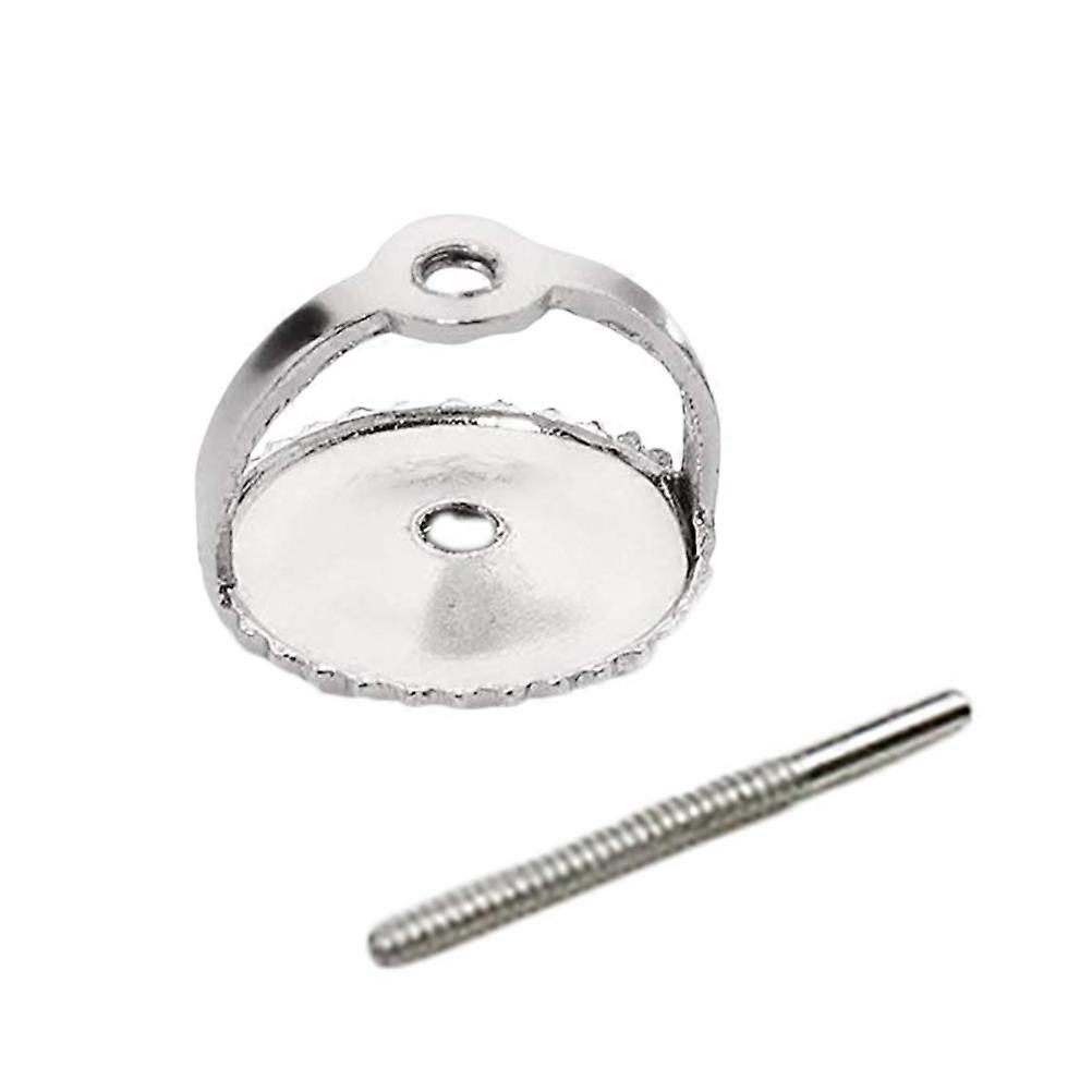 Sterling Silver Ear Accessories Pure Silver Ear Studs for Replacement 2Pair