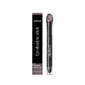 Zephoco Deep Purple Eyeshadow Stick Naturally Shows Color Without Smudging, Daily Moisturizing And Nourishing, Convenient Eyeshadow Stick