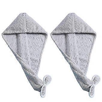 Microfiber Hair Drying Towels Wrap Hair Cap Towel Qui Drying Hair Towel