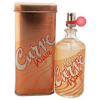 Liz Claiborne Curve Wave by Liz Claiborne für Damen - 3.4 oz EDT Spray