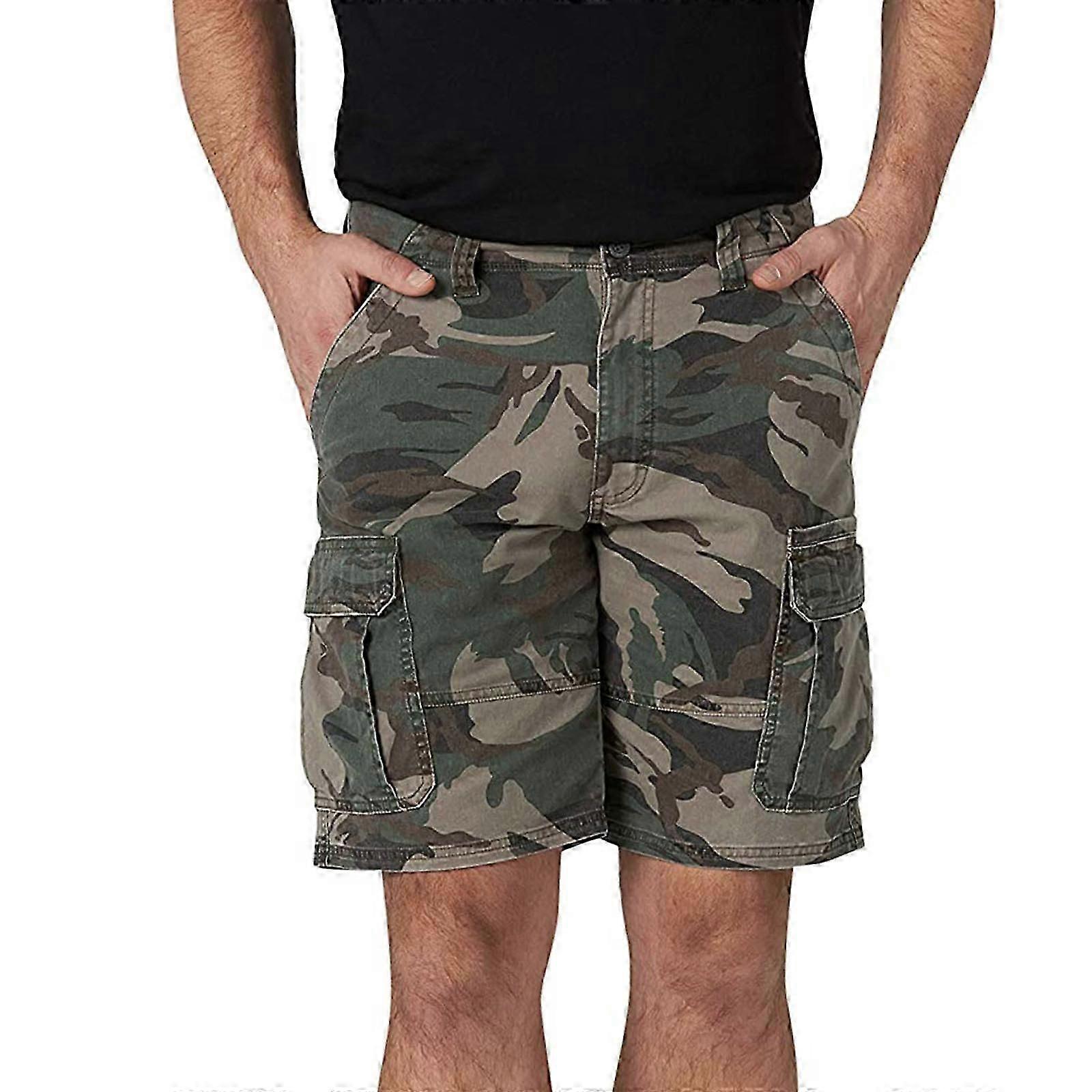 Leichte Herren-Cargoshorts mit elastischer Taille