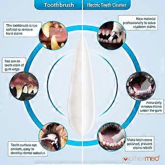 Hond Tartaar Cleaner Elektrische Professionele Tanden polijster Huisdier Calculus Plaque Vlekken Tandenreiniger Met 4 Borstelkop Puppy Dental Scaler Care Cleaning T