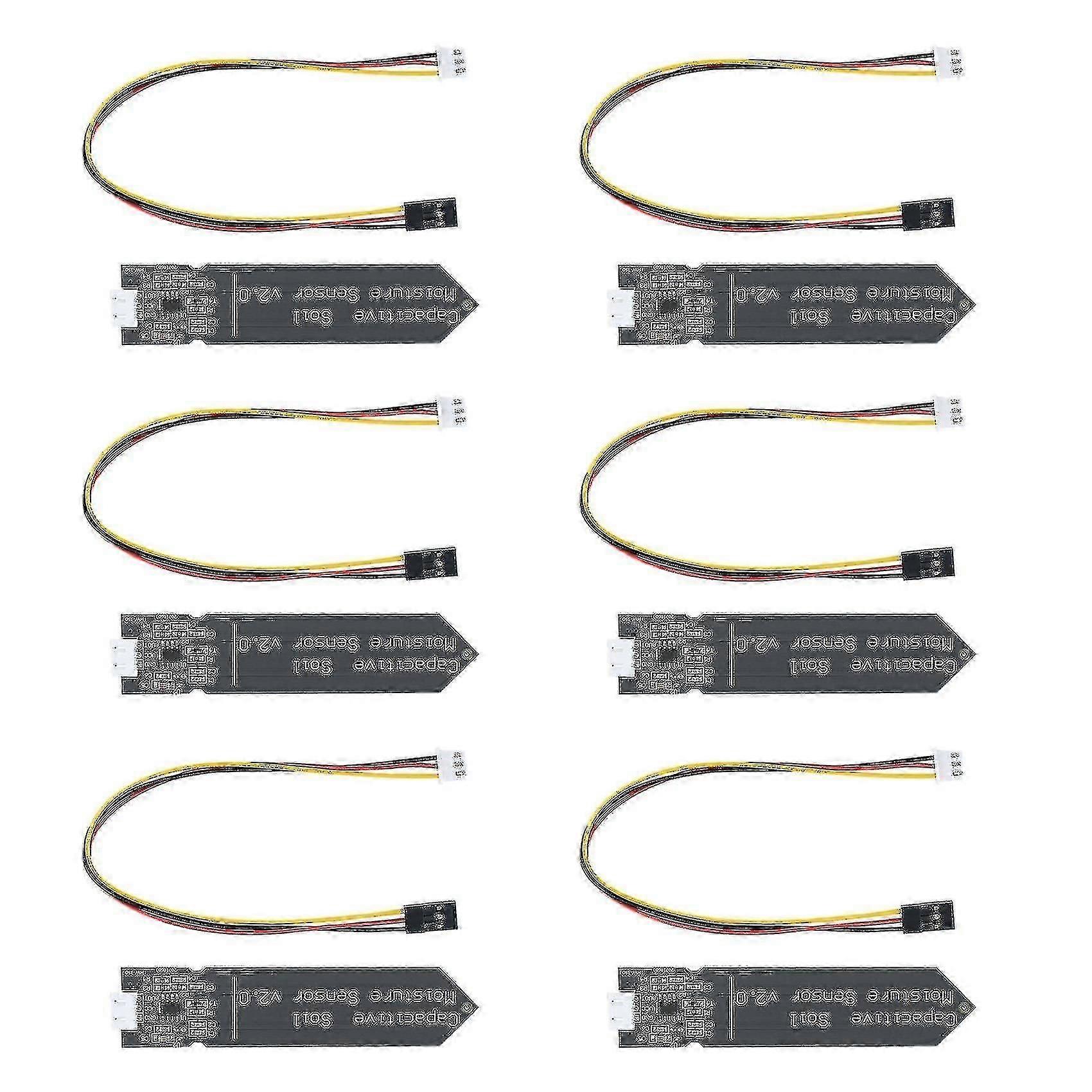 6 Piece Soil Moisture Sensor, Hygrometer Module V2.0 OV
