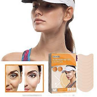 5 Pairs Eye Patches For Outdoor Activities  Sun Protection Uv Sunblock Gel Patches Skincare Golfers Sunscreen Gel Tape