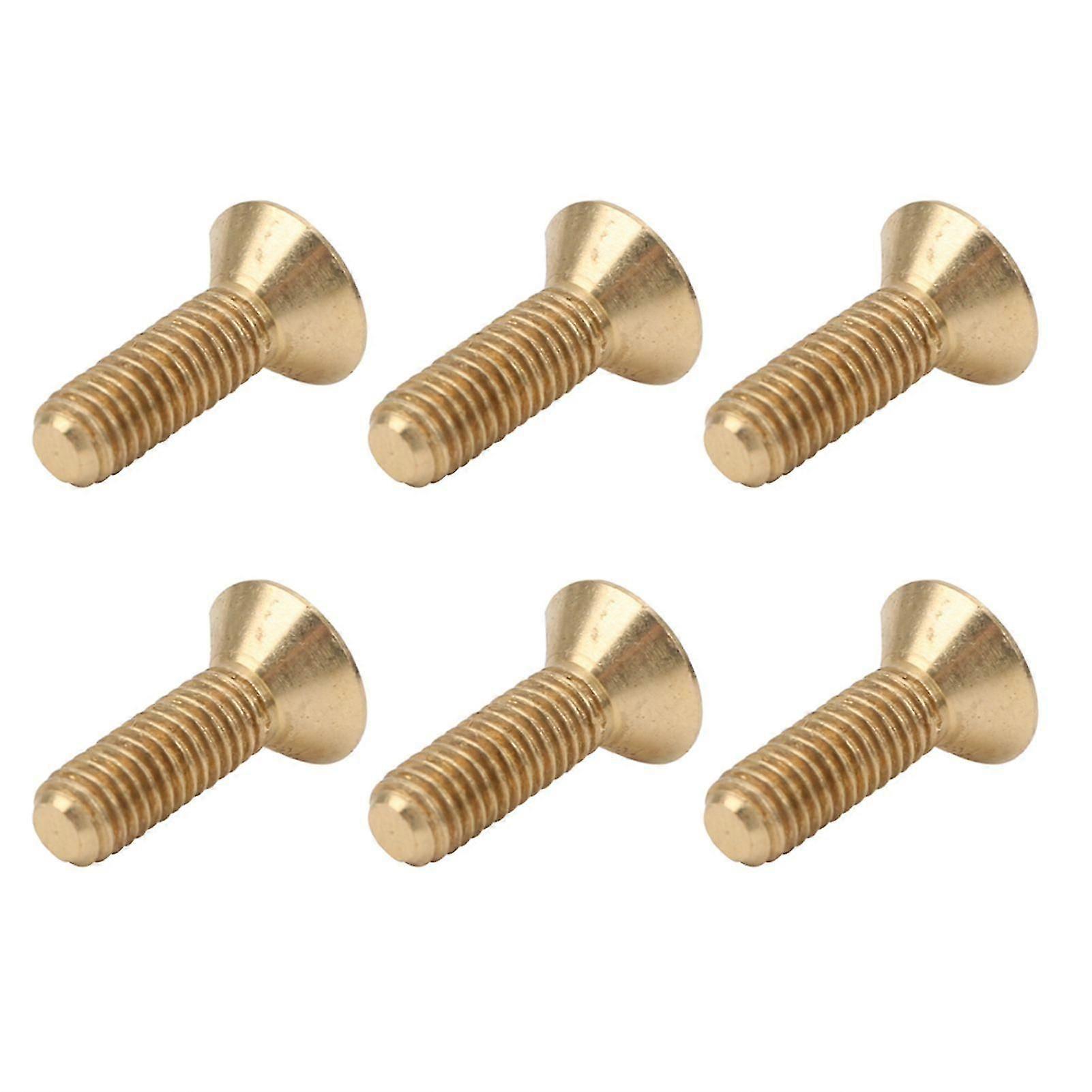 50Pcs Countersunk Hex Socket Screws Pure Copper Flat Head Hardware Accessories M5M5 x 16