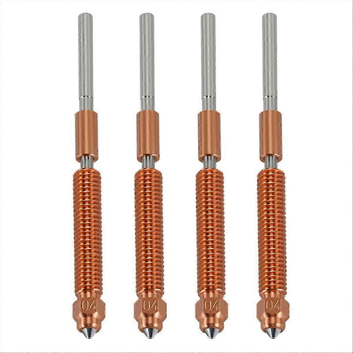 4Pcs K2 Plus Replacement Hotend Nozzles Compatible with K2 Plus