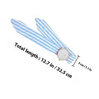 Wrist Watch Bowknot Shaped Watch for Timekeeping Blue Fashion Women