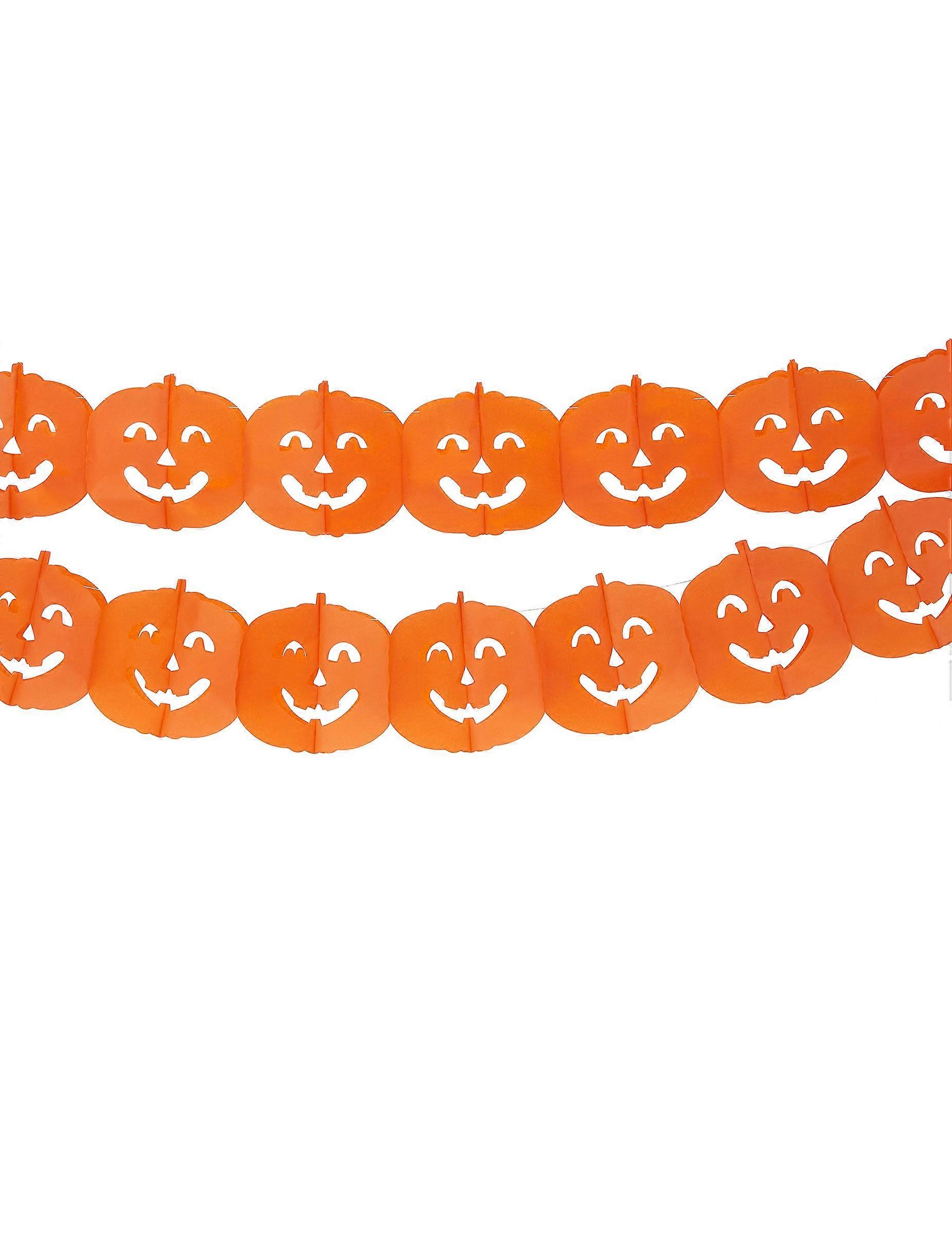 Halloween pumpkin garland 4 m