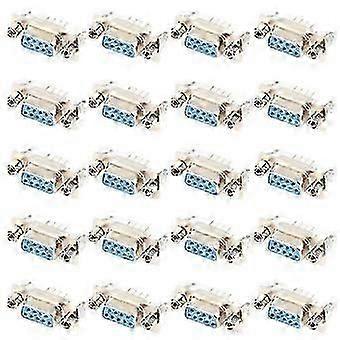 DP9 Socket (20 Pieces), 2-row 9-pin Breadboard, VGA Connector Type