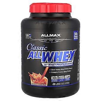 ALLMAX, CLASSIC ALLWHEY®, 100% Whey Protein Source, Chocolate Peanut Butter, 5 lbs (2,27 kg)