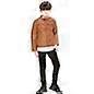 Boys Motorcycle Biker PU Leather Jacket