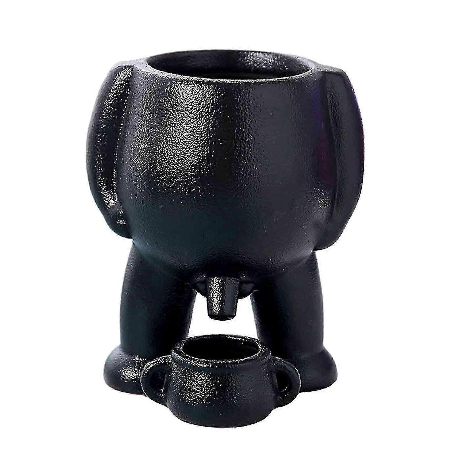 Weatherproof Resin Figurine Planter