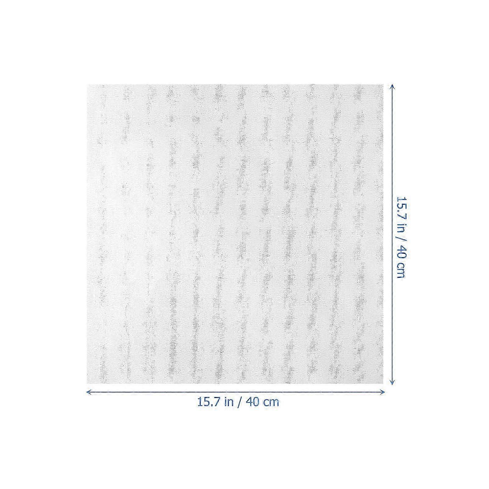 Tissu à broder en coton blanc pour loisirs créatifs, lot de 12 feuilles_HP