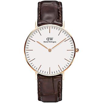 Dw classic york Japanese Quartz Analog Woman Watch with Cowhide Bracelet DW00100038