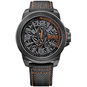 Boss orange new york Quartz Analog Man Watch with Nylon Bracelet 1513343