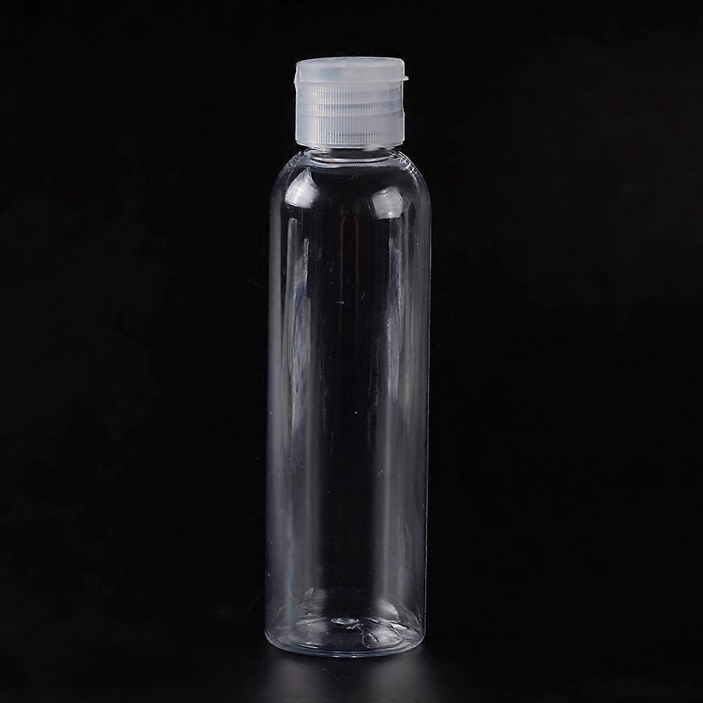 20pcs 150ml Plastic Bottles with Clamshell Cap Clear 14.7cm Capacity: 150ml