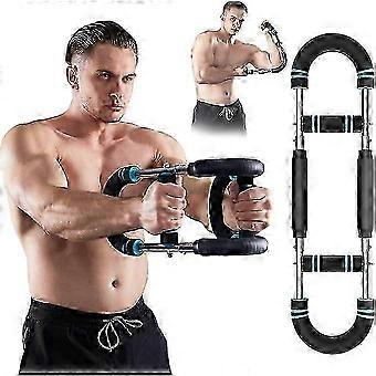 Twister Arm Exerciser - Adjustable Spring Workout Bar For Forearm, Triceps Chest Strengthening, Portable Home Fitness Equipment