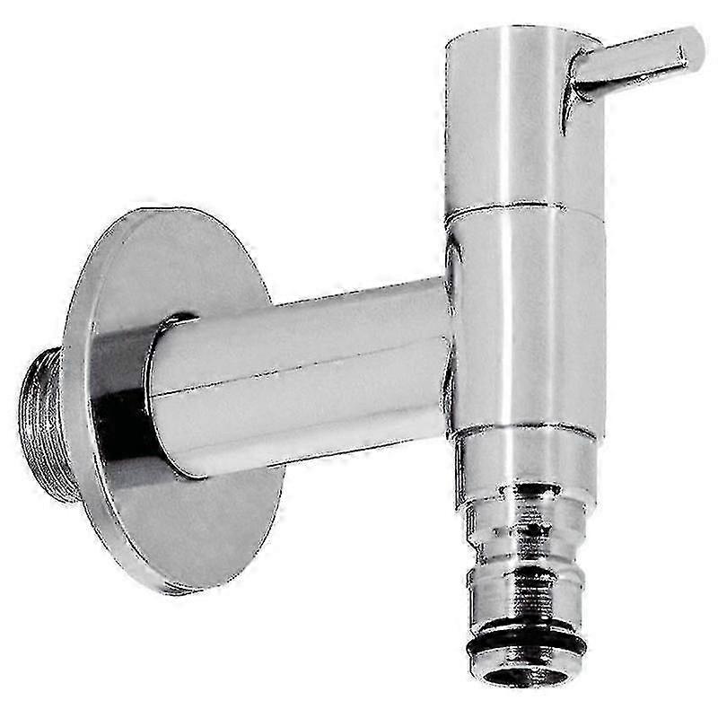 Polished Brass Outdoor Tap