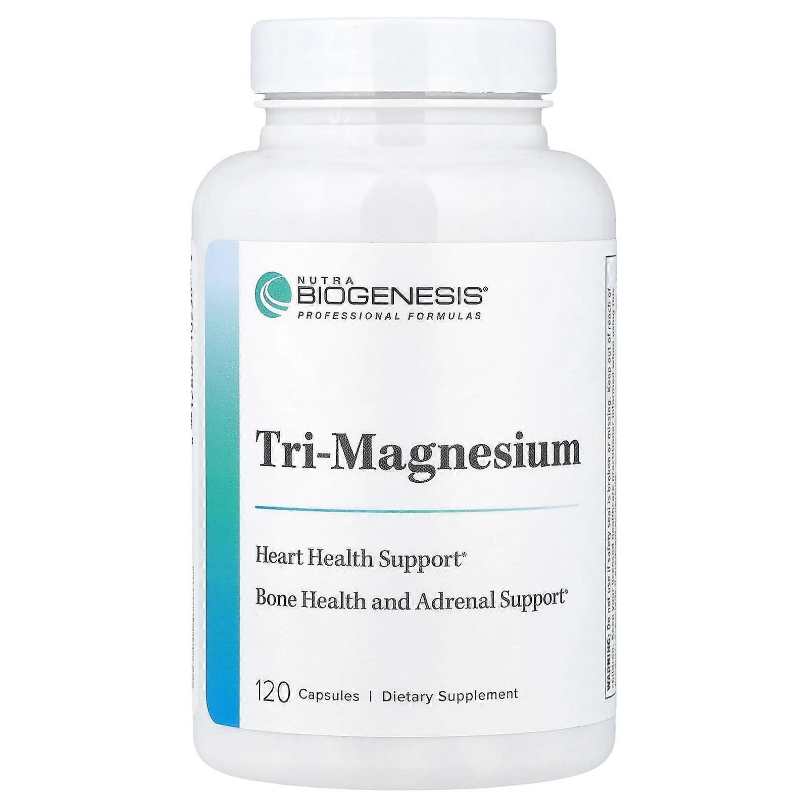 Nutra BioGenesis, Tri-Magnesium, 120 Capsules
