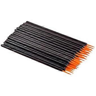 50 Stück  /Set Pinsel Sticks Applikator Lidschattenpinsel Wimpernverlängerung Pinsel yfsy