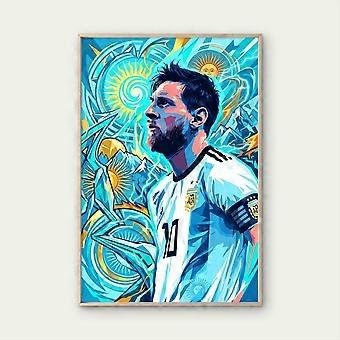 Lionel Messi Argentina Football PREMIUM Jigsaw Puzzle FILM HIGH QUALITY TU1981