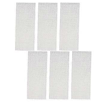 Sturdy Mesh Pad Stainless Steel Wire Aquarium Mesh for Fixing 12Pcs