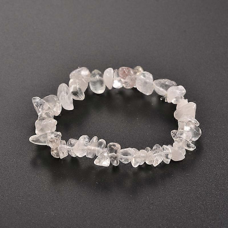 1pc Chips Quartz Beaded Stretch Bracelets 1-3/4 inch(4.5cm)
