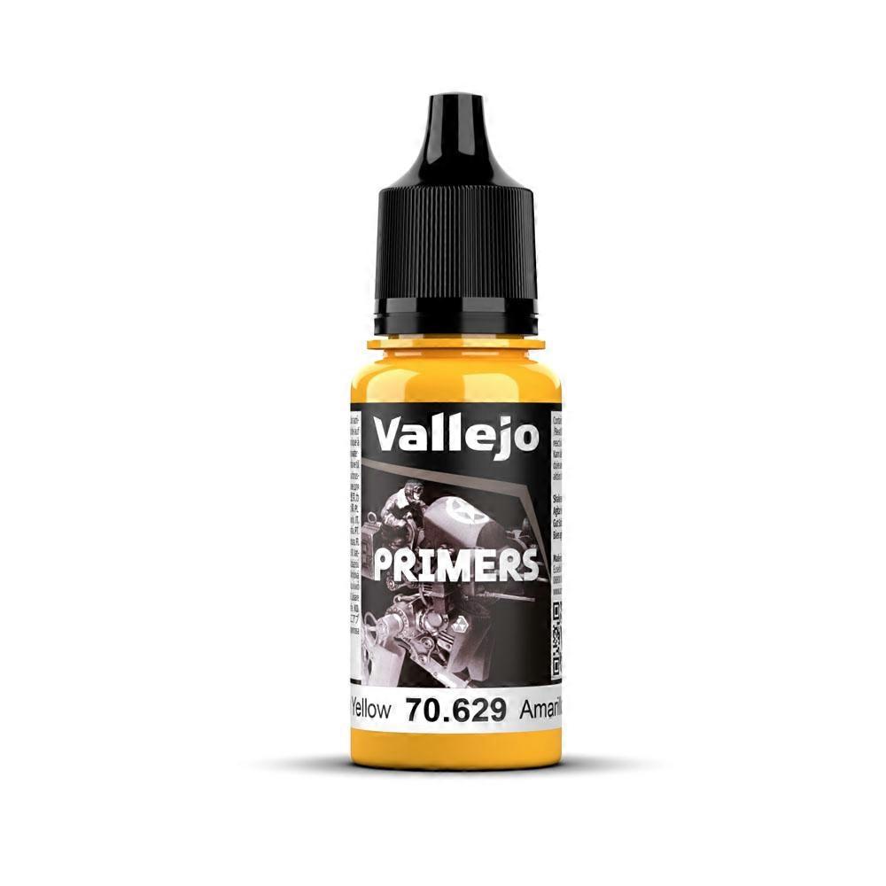 SUN YELLOW Vallejo Full Coverage Ultra-fine Pigment Loading Surface Primer 18ml