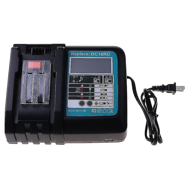 Dc18rc 14.4v 18v 3a Rapid Charger Replace For Alternative Makita Power Batt