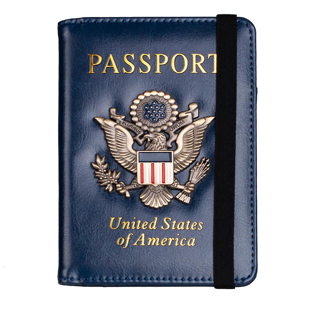 Passport Holder Travel Wallet Elastic Strap