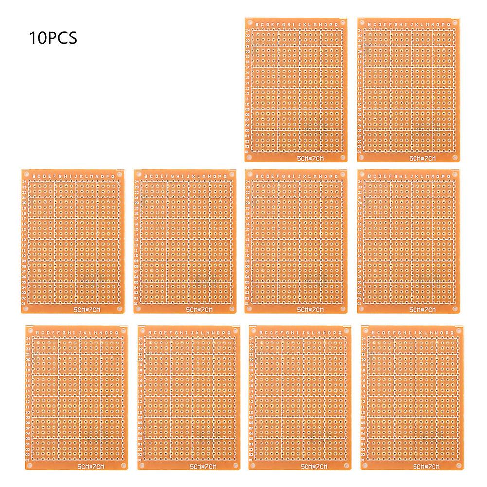 10pcs 57cm Single Side Prototype PCB Breadboard Universal Board