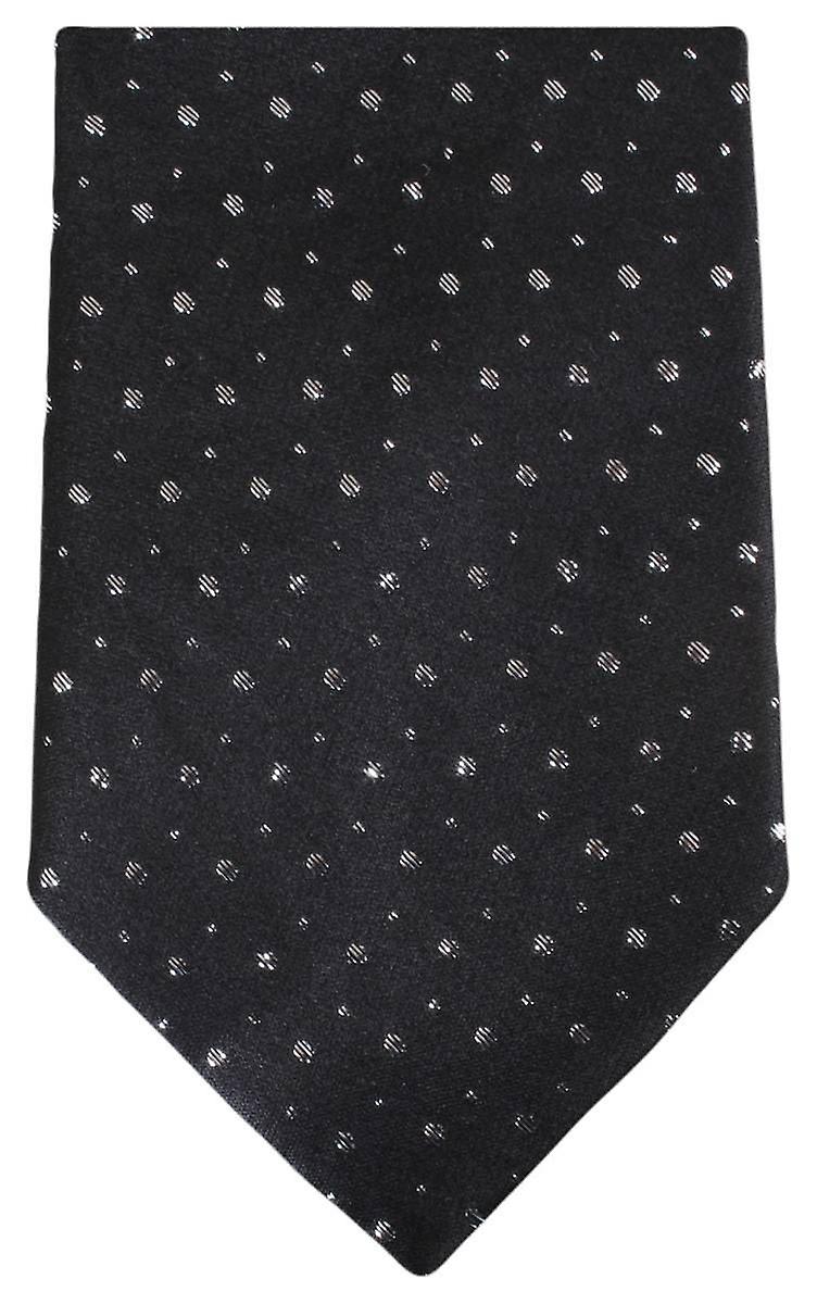 Knightsbridge Neckwear Glitter Tie - Black