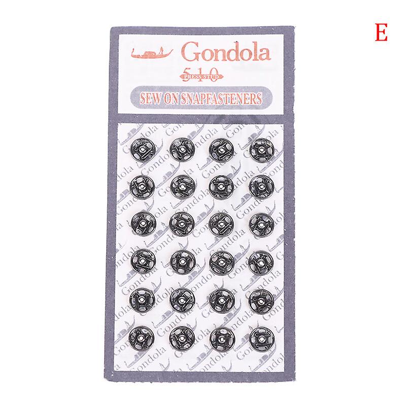 24pcs/set Mini Button Buckle For Diy 1/6 Doll Clothes Invisible Snap Sewing Parts