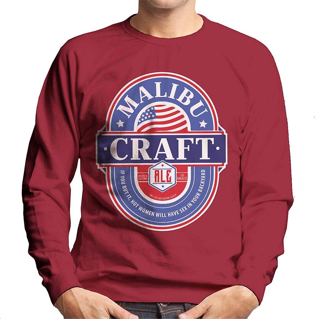 Malibu Craft Ale Men's Sweatshirt