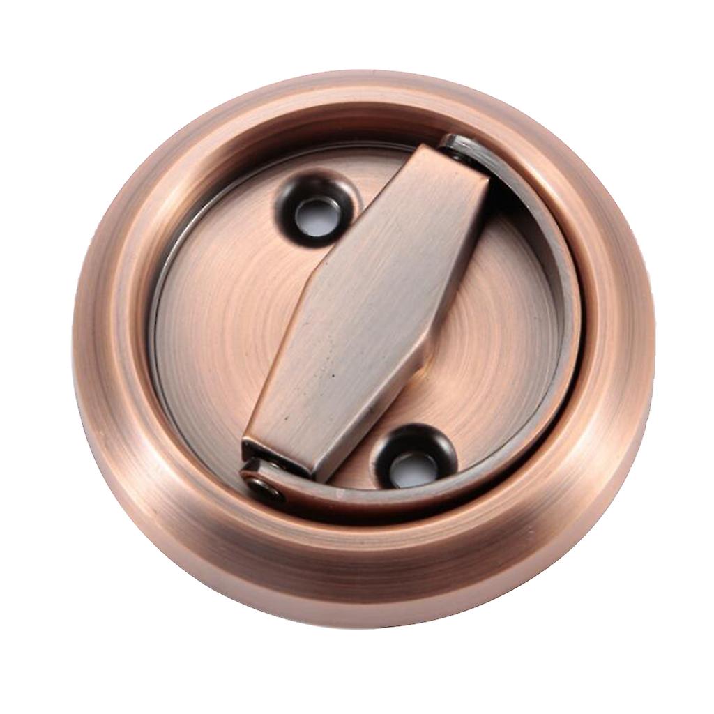 Stainless Recessed Invisible Door Handle Locks Cabinet Pulls Handle Silver